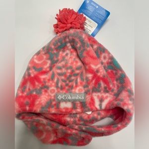 Columbia Baby Girl One Size Infant hat NWT